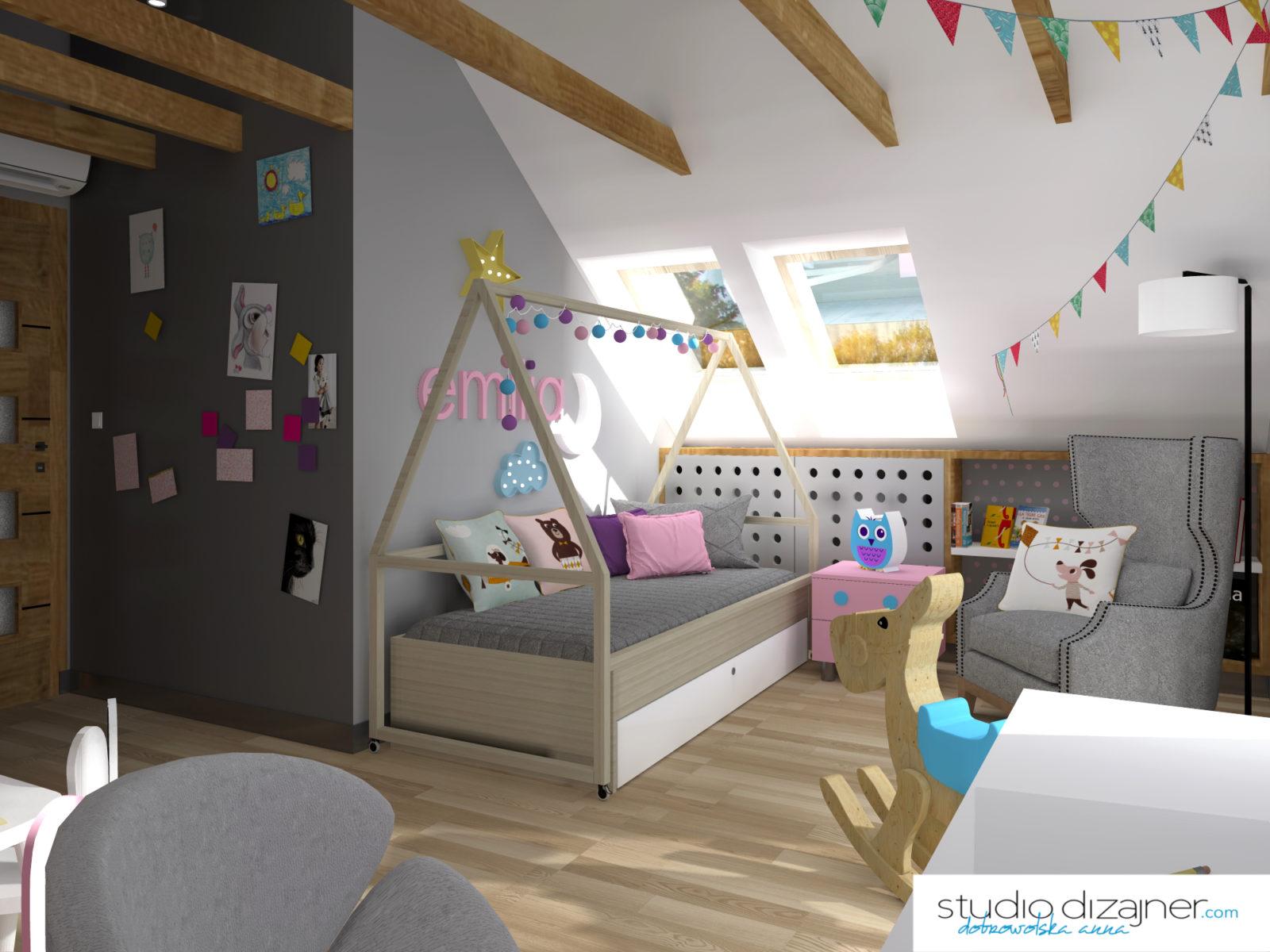 studio dizajner pokój dziecka