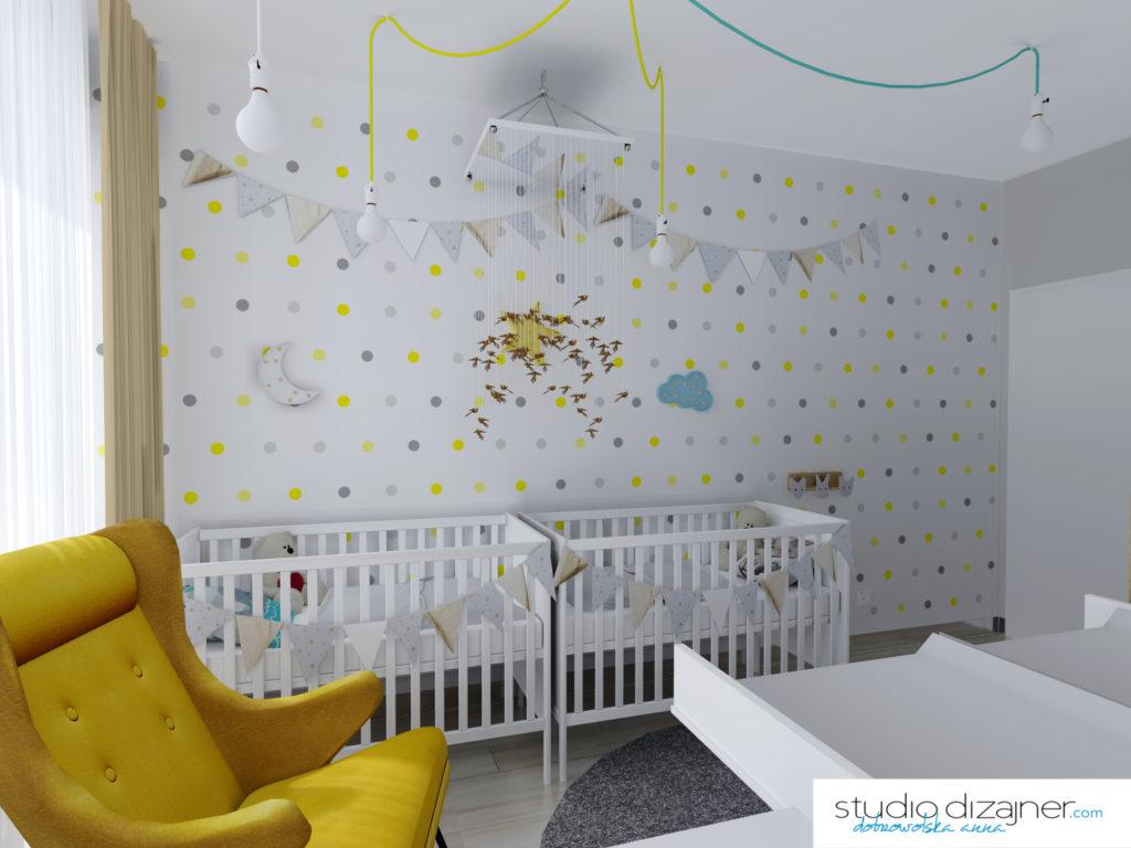 studio dizajner portfolio - pokój dziecięcy